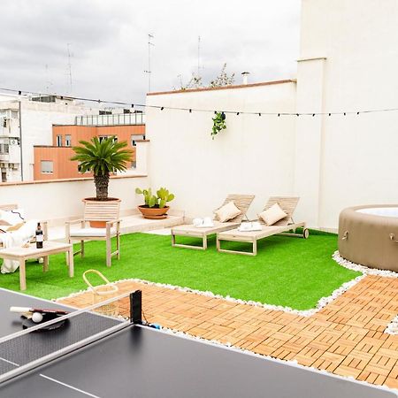 Apulialux Private 100Mq Rooftop Oasis W Jacuzzi Apartamento Bari Exterior foto