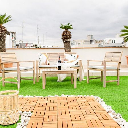 Apulialux Private 100Mq Rooftop Oasis W Jacuzzi Apartamento Bari Exterior foto
