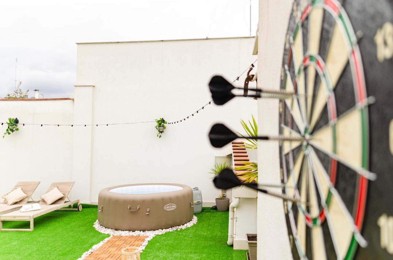 Apulialux Private 100Mq Rooftop Oasis W Jacuzzi Apartamento Bari Exterior foto