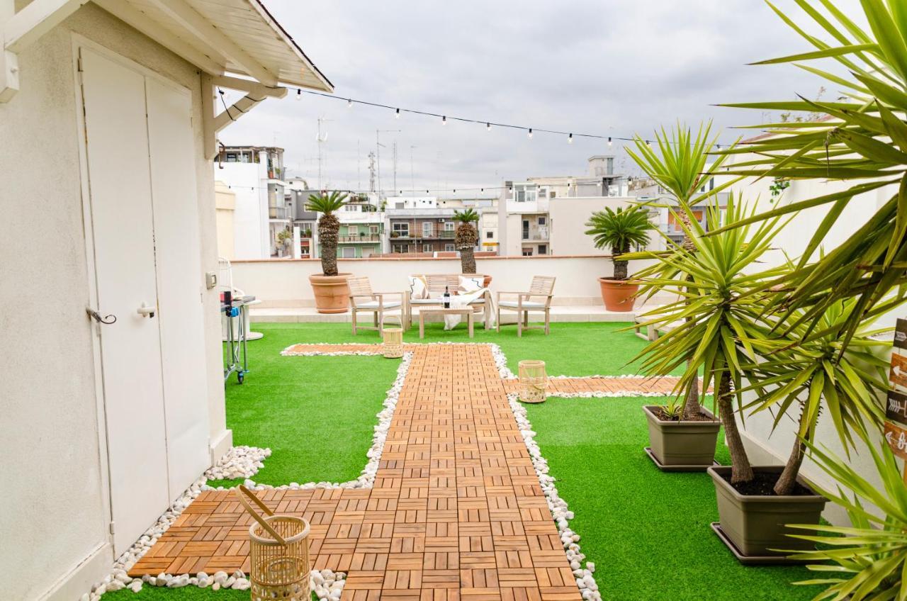 Apulialux Private 100Mq Rooftop Oasis W Jacuzzi Apartamento Bari Exterior foto